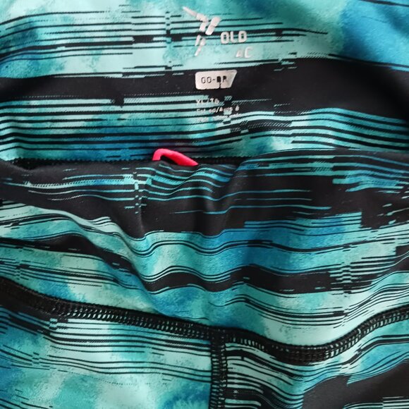 Old Navy Active Go-Dry High-Rise Ankle Graph Legging Corpore Size XL Green - Picture 3 of 6